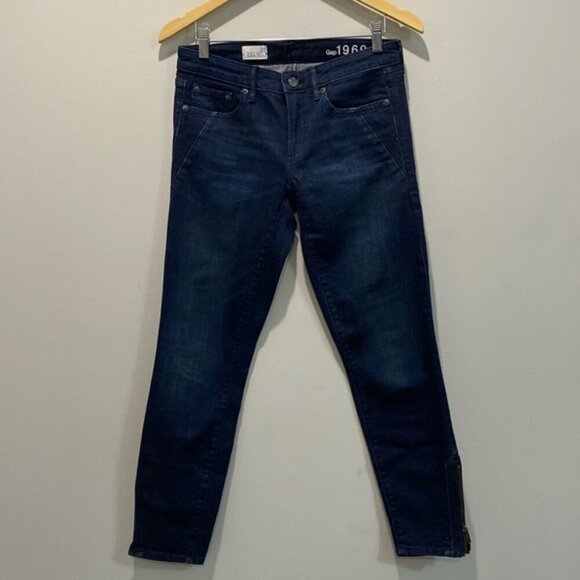 Gap Jeans Always 1969 Skinny Jeans Zippers Size 27 - Picture 2 of 12